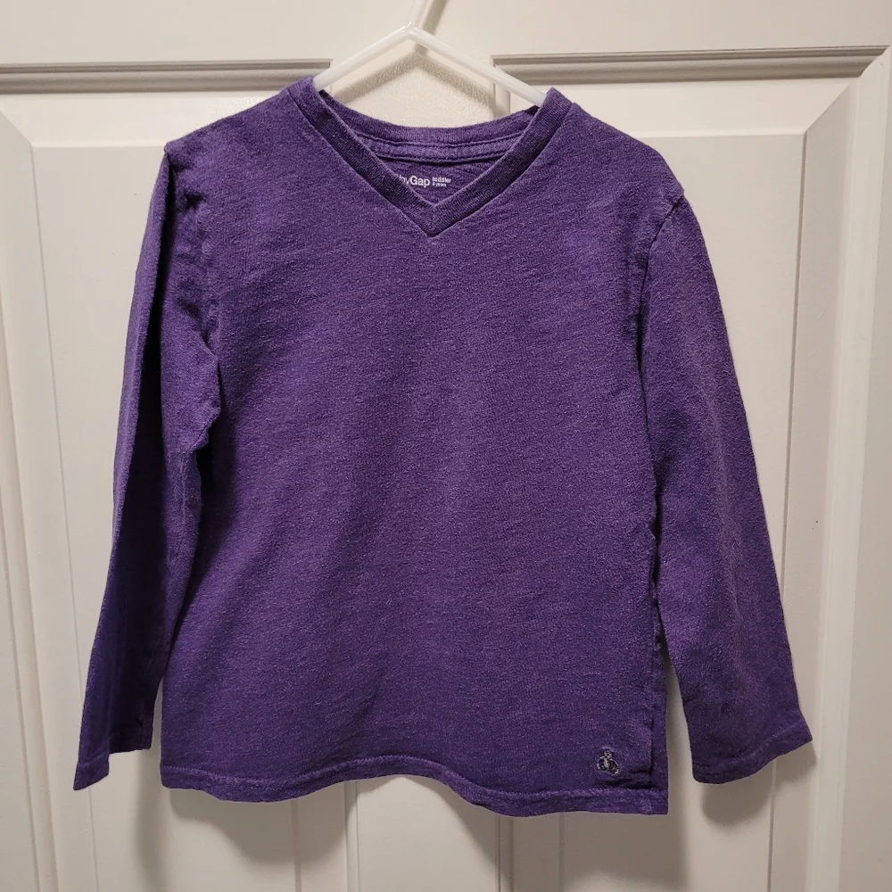 Gap Purple long sleeve shirt 5T